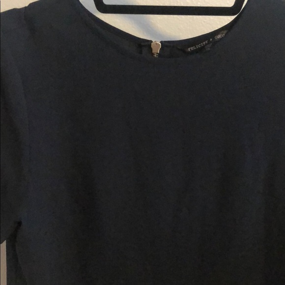 Felicity & Coco Nordstrom Navy Boxy Dress - Picture 2 of 3